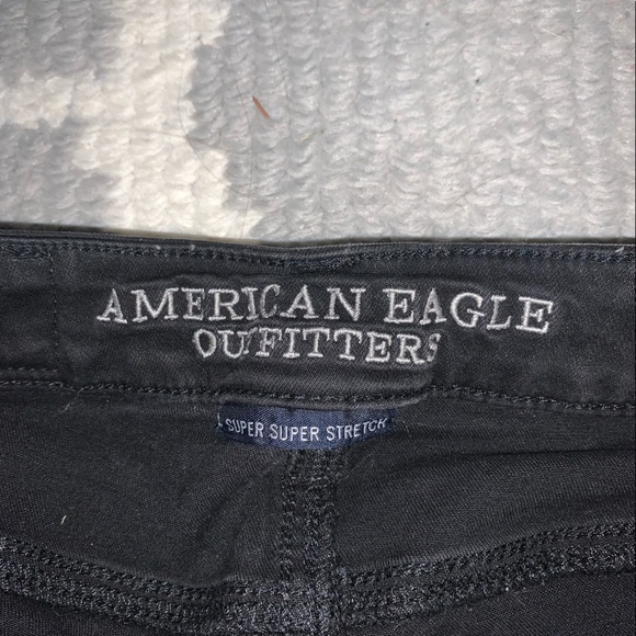 Black distressed jeans - Picture 3 of 4